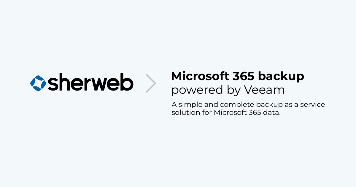 Veeam backup for Microsoft 365